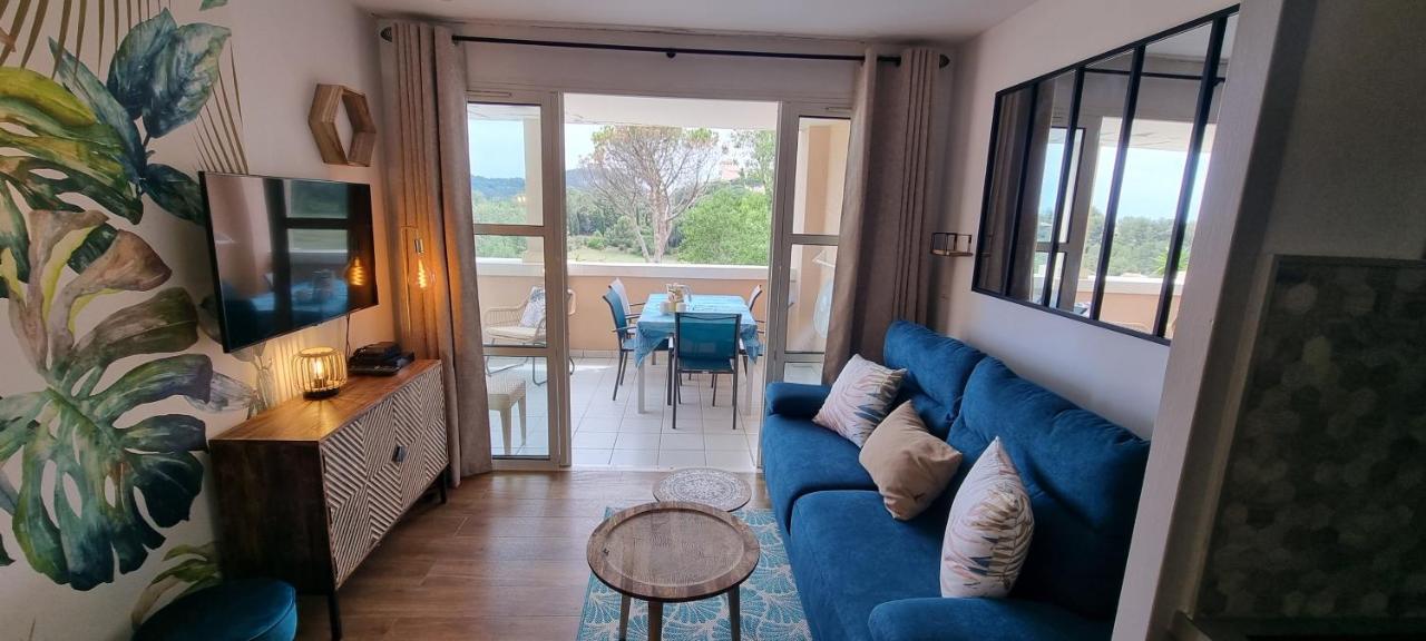 Agay Cap Esterel Village Allee Fleurs - F2 Clim Vue Golf Et Mer - Grande Terrasse Plein Sud Saint-Raphaël Εξωτερικό φωτογραφία