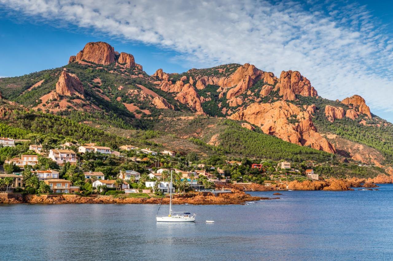 Agay Cap Esterel Village Allee Fleurs - F2 Clim Vue Golf Et Mer - Grande Terrasse Plein Sud Saint-Raphaël Εξωτερικό φωτογραφία